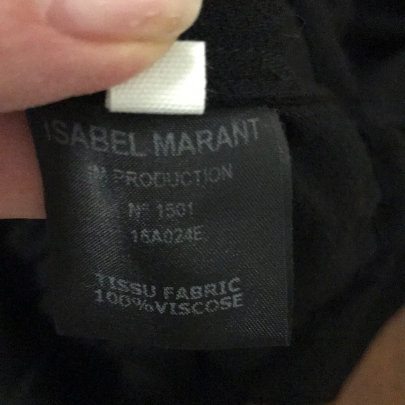 NEW Isabel Marant Etoile Drawstring Tassel Dress - Picture 9 of 9